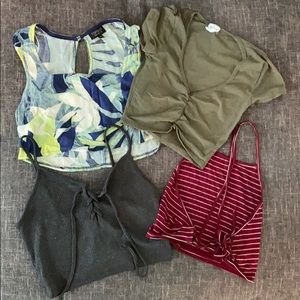 4 Crop Top BUNDLE